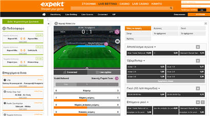 Expekt Live Betting